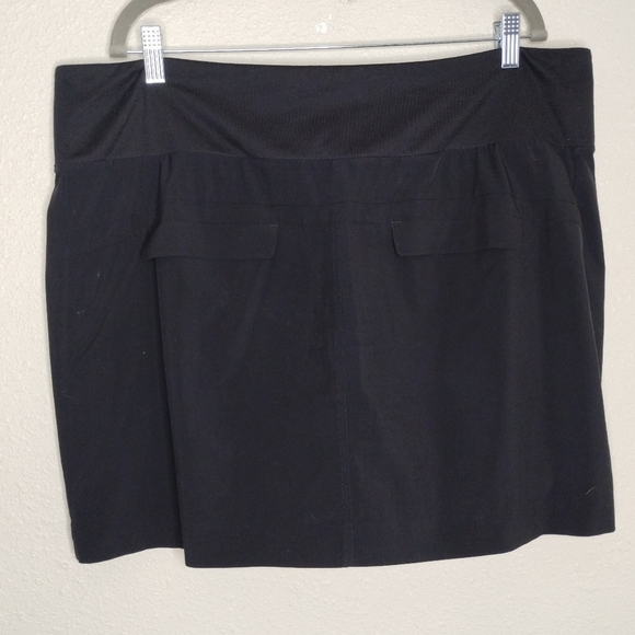 Athleta Black Soho Skort Women's Plus Size 18 - Picture 6 of 7